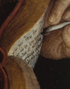 034b_Id_9_Painted_portrait_of_Guillaume_Budee_by_Jean_Clouet_Detail
